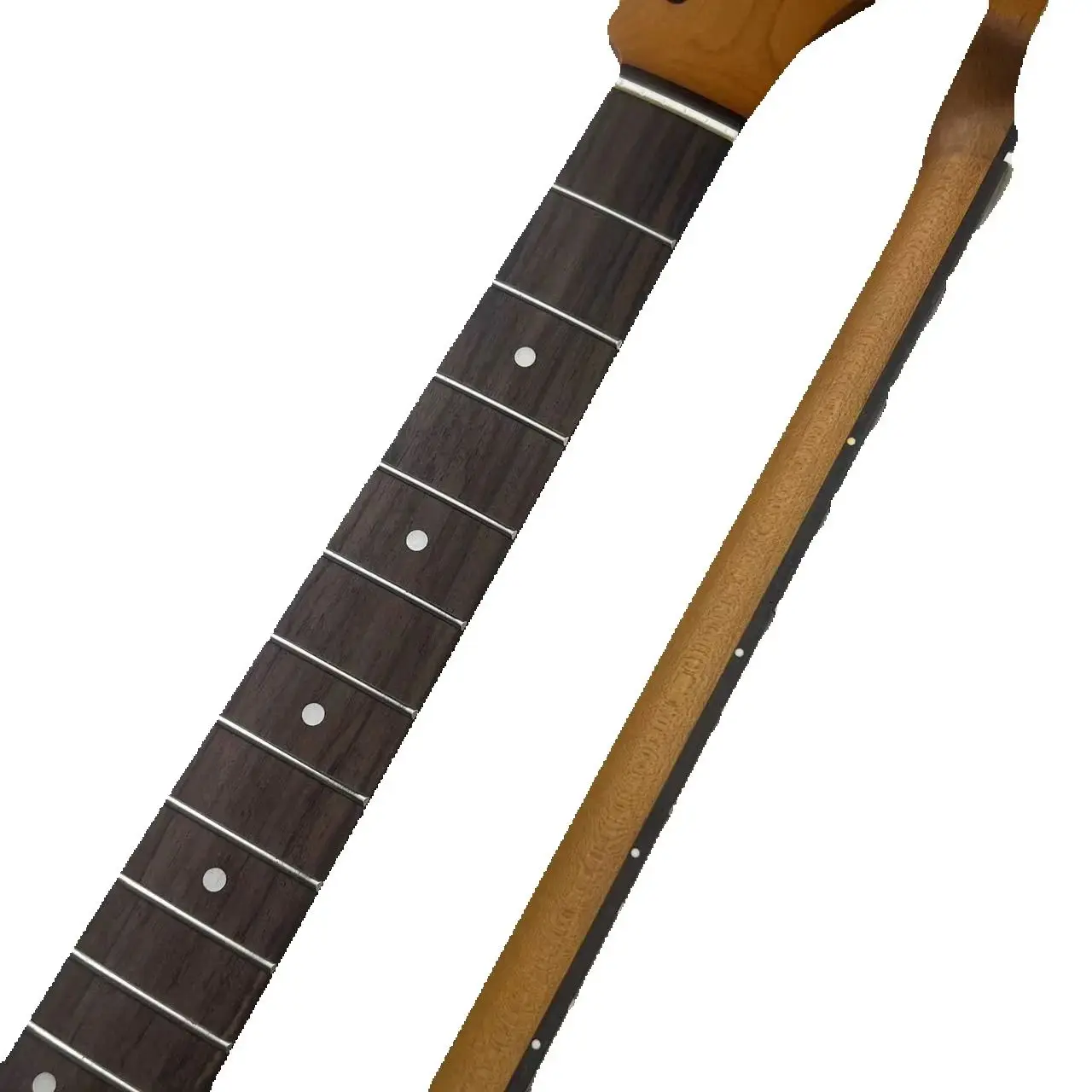 Vintage Style TL Guitar Neck - Roasted Maple Body, Rosewood Fingerboard, 21 Frets, Perfect for DIY Guitar Building
Vintage Style TL Guitar Neck - Roasted Maple Body, Rosewood Fingerboard, 21 Frets, Perfect for DIY Guitar Building