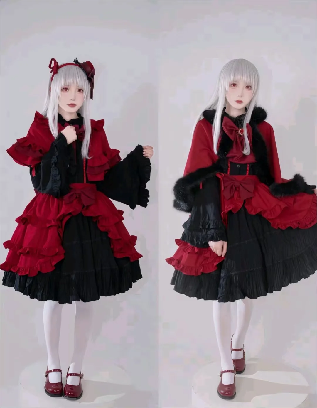 Kushina Anna Cosplay Outfit from K Anime Gothic Lolita Costume for Comic Con
Kushina Anna Cosplay Outfit from K Anime Gothic Lolita Costume for Comic Con