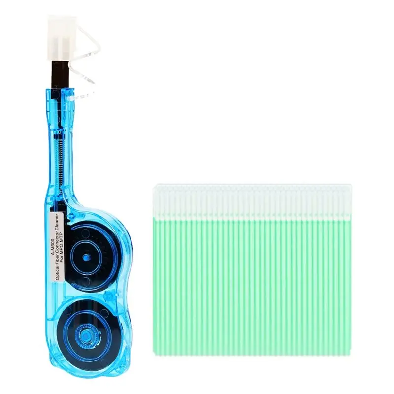 ABZZ-Fiber Optic Cleaning Tool MPO/MTP Connector One Click Fiber Optic Cleaner Pen With Clean Swabs
ABZZ-Fiber Optic Cleaning Tool MPO/MTP Connector One Click Fiber Optic Cleaner Pen With Clean Swabs
