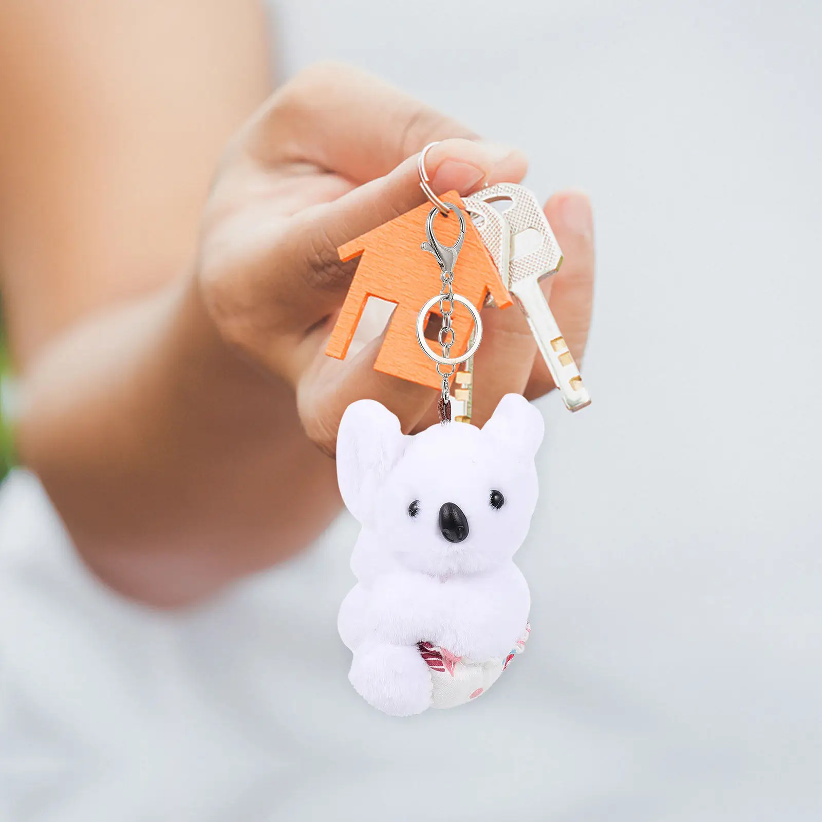 1 шт. Брелок-подвеска в форме коалы для сумки, рюкзака, ключей от машины, милый модный аксессуар в виде животного, подарок для женщин
1 шт. Брелок-подвеска в форме коалы для сумки, рюкзака, ключей от машины, милый модный аксессуар в виде животного, подарок для женщин