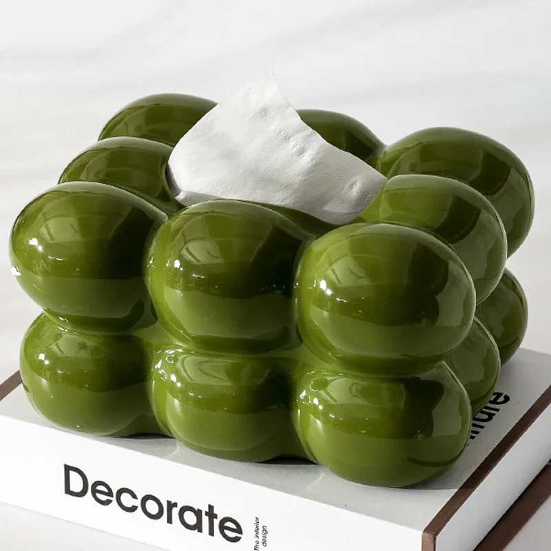 Light Luxury Olive Green Ceramic Tissue Box Bathroom Tissue Box Household Living Room Coffee Table Desktop Ornaments Home Decor
Light Luxury Olive Green Ceramic Tissue Box Bathroom Tissue Box Household Living Room Coffee Table Desktop Ornaments Home Decor