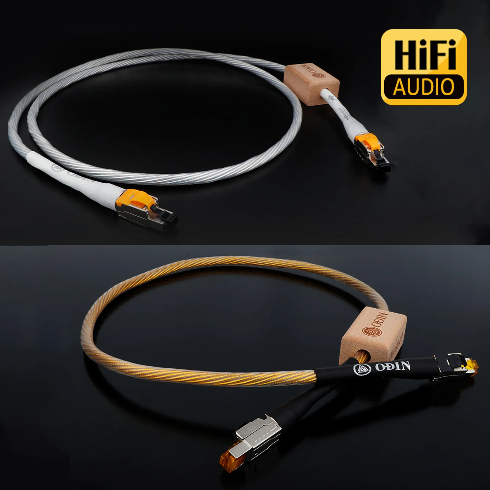 Nordost ODIN Gold Ethernet Cable Cat8 Speed Lan Cable RJ45 Silver Plated Conductor Cat8 Speed Lan Cable Silver and Gold
Nordost ODIN Gold Ethernet Cable Cat8 Speed Lan Cable RJ45 Silver Plated Conductor Cat8 Speed Lan Cable Silver and Gold