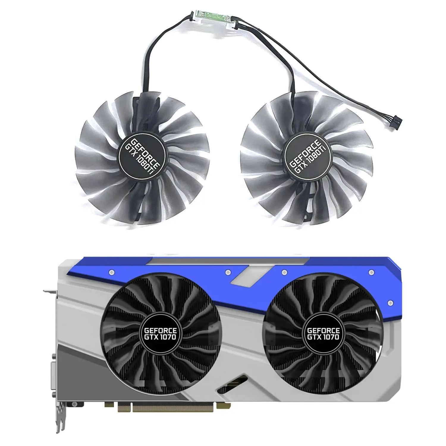 New 95MM 4PIN GAA8S2U/FD10015H12S GTX 1080 TI 1070TI GPU Fan for PALIT GTX 1080 1070 Graphics Card Cooling Fan
New 95MM 4PIN GAA8S2U/FD10015H12S GTX 1080 TI 1070TI GPU Fan for PALIT GTX 1080 1070 Graphics Card Cooling Fan