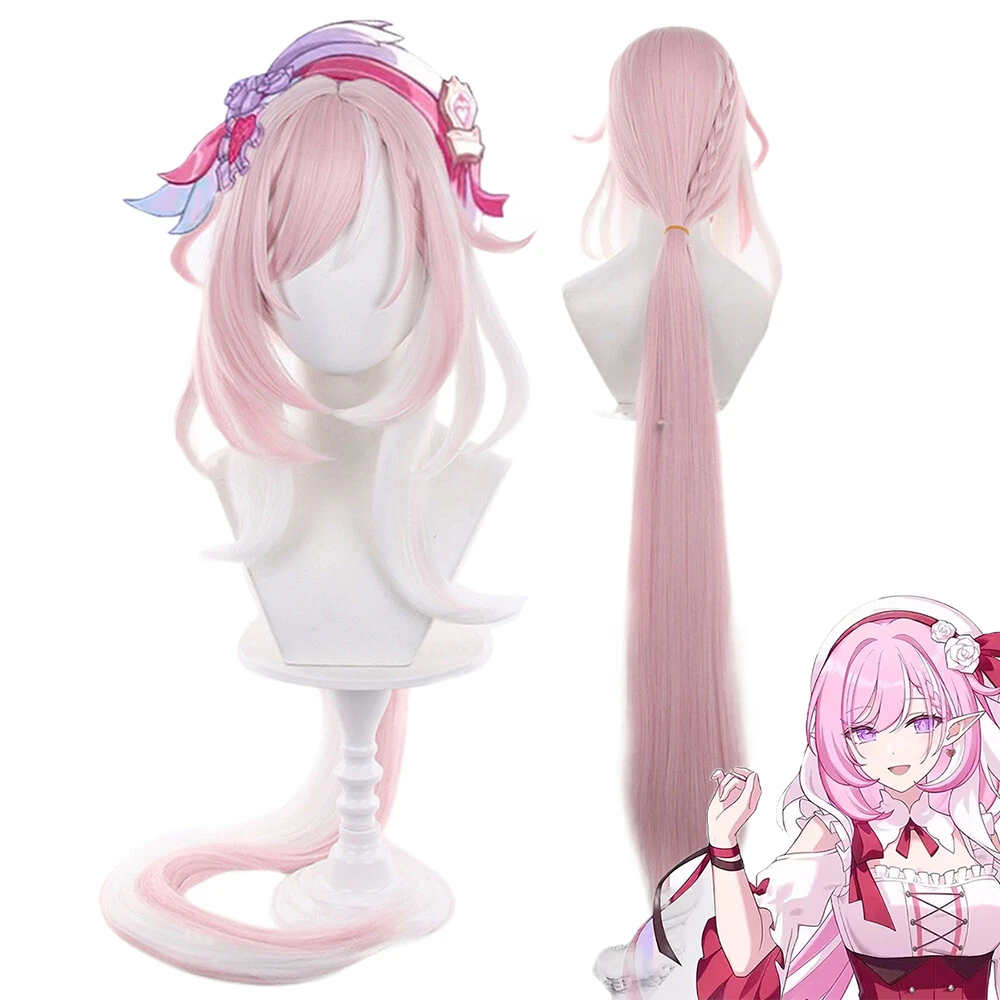 Elysia Cosplay Wig 49.21in Pink White Long Heat Resistant Synthetic Hair Wigs For Women Role Play Anime Wig + Wig Cap
Elysia Cosplay Wig 49.21in Pink White Long Heat Resistant Synthetic Hair Wigs For Women Role Play Anime Wig + Wig Cap