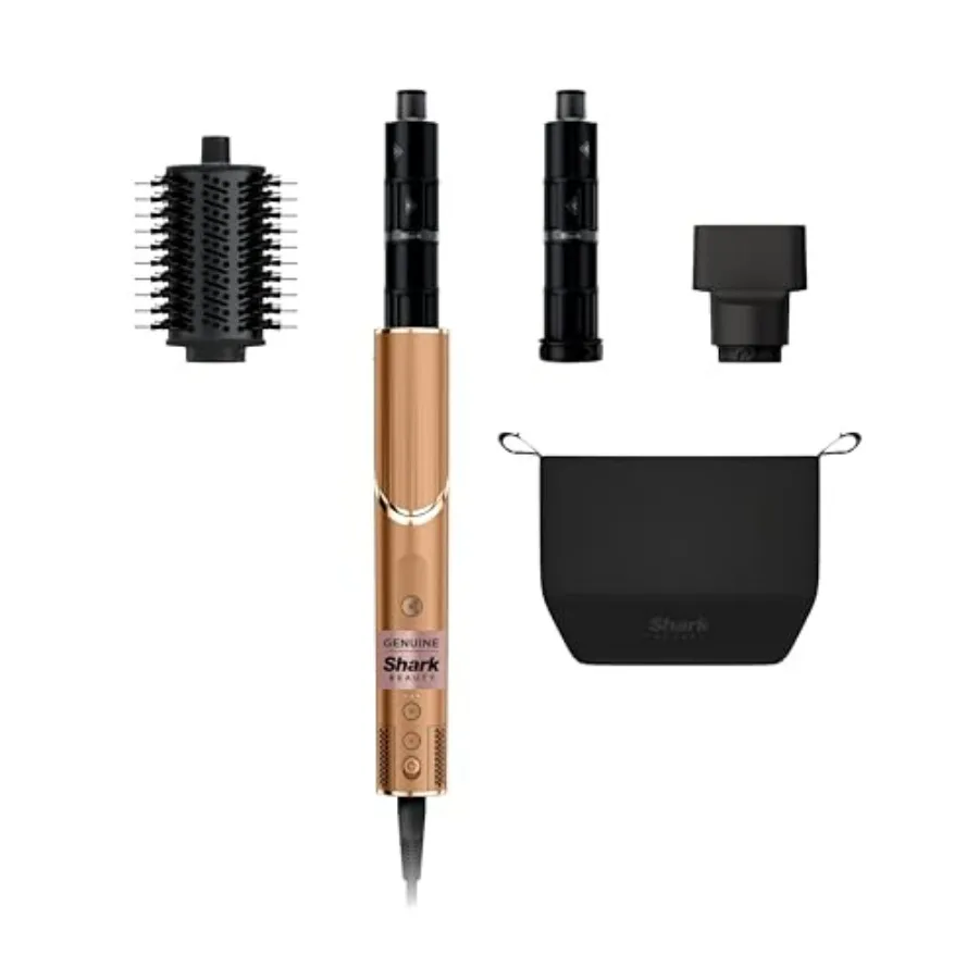 Shark FlexStyle® Special Edition Air Styling and Drying System Powerful Hair Dryer Brush and Multi-Styler Auto-Wrap Curlers, Ov
Shark FlexStyle® Special Edition Air Styling and Drying System Powerful Hair Dryer Brush and Multi-Styler Auto-Wrap Curlers, Ov