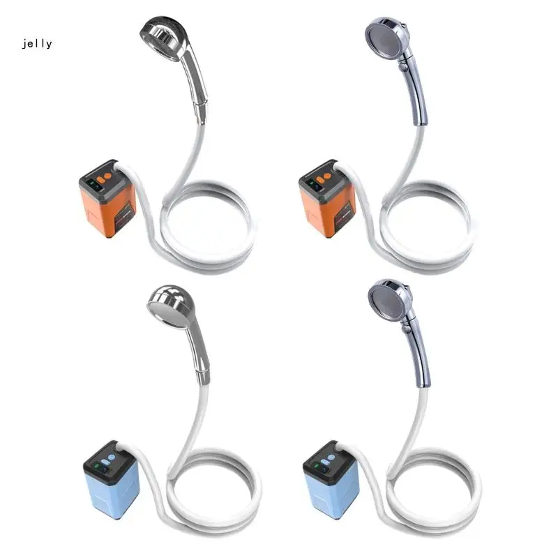 448C Outdoor Handheld Electric Shower Portable Camping Shower for Camping, Hiking, Travel, Car Washing & Pet Cleaning
448C Outdoor Handheld Electric Shower Portable Camping Shower for Camping, Hiking, Travel, Car Washing & Pet Cleaning