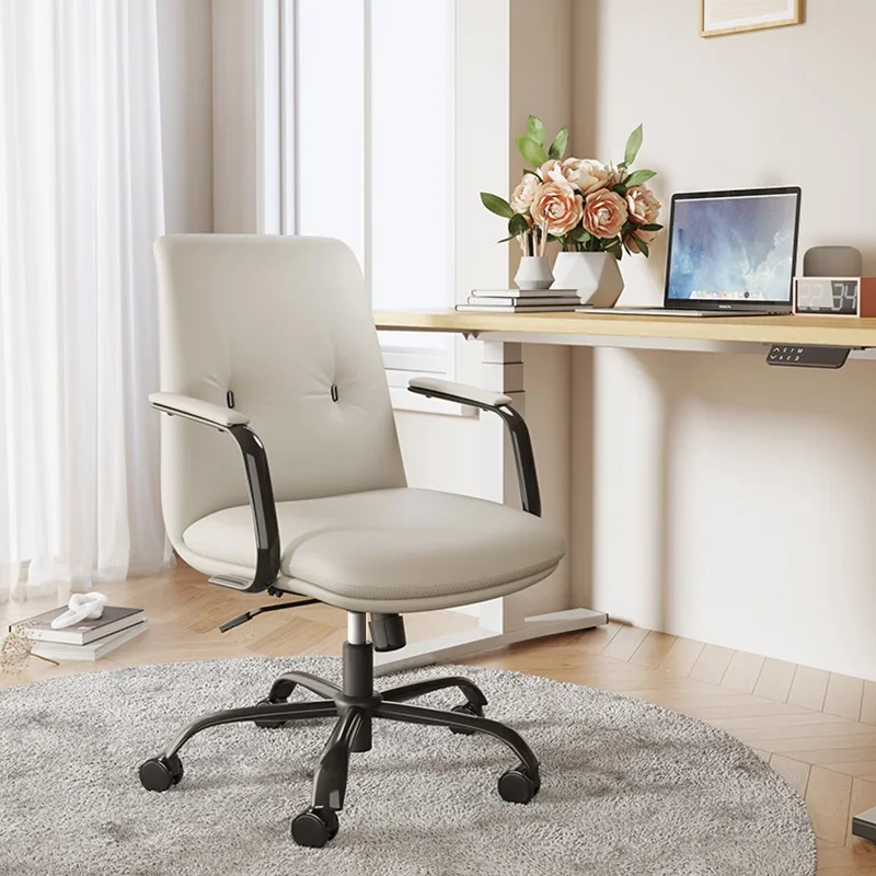 Relaxing Study Office Chair Wheels Backrest Lightweight Modern Office Chair Living Room Desk Salon Silla Oficina Home Furniture
Relaxing Study Office Chair Wheels Backrest Lightweight Modern Office Chair Living Room Desk Salon Silla Oficina Home Furniture