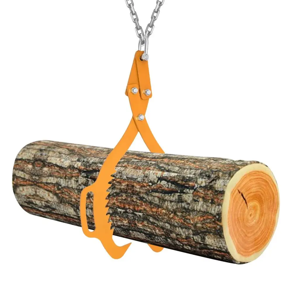 Rustproof 18 inch Log Lifting Tong 2 Serrated Claw Hooks Heavy Wood Hook Anti Slip Metal Wood Moving Device Logistics
Rustproof 18 inch Log Lifting Tong 2 Serrated Claw Hooks Heavy Wood Hook Anti Slip Metal Wood Moving Device Logistics