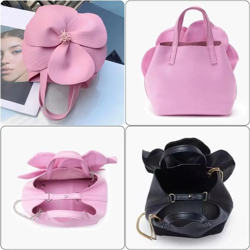 340D Women Bag 3D Flower Shoulder Bag Evening Handbag Crossbody Bag Evening Clutch Bag PU Leather Bucket Bag for Wedding
340D Women Bag 3D Flower Shoulder Bag Evening Handbag Crossbody Bag Evening Clutch Bag PU Leather Bucket Bag for Wedding