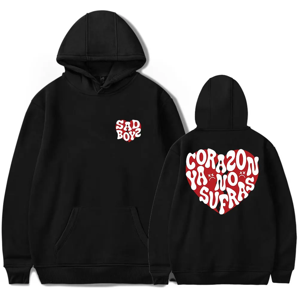 Худи Junior H No Sufras 2024, толстовки Singer Tour Merch, зимние женские и мужские повседневные Модные уличные Топы
Худи Junior H No Sufras 2024, толстовки Singer Tour Merch, зимние женские и мужские повседневные Модные уличные Топы