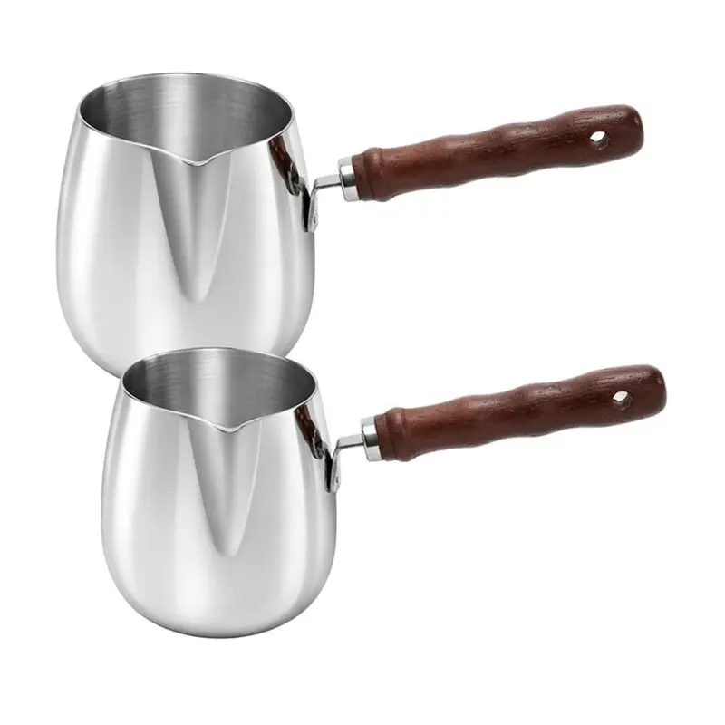 【LIMITED EDITION】Milk Warmer Pot Coffee Maker Stovetop Warmer 300ML/600ML Milk Warmer Pot With Wooden Handle
【LIMITED EDITION】Milk Warmer Pot Coffee Maker Stovetop Warmer 300ML/600ML Milk Warmer Pot With Wooden Handle