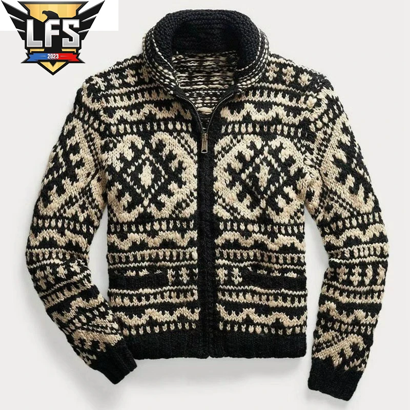 Men Sweater New Arrival Top Fashion Autumn and Winter Zipper Turn-down Collar Regular Cotton Cardigan Male Casual Sweater
Men Sweater New Arrival Top Fashion Autumn and Winter Zipper Turn-down Collar Regular Cotton Cardigan Male Casual Sweater