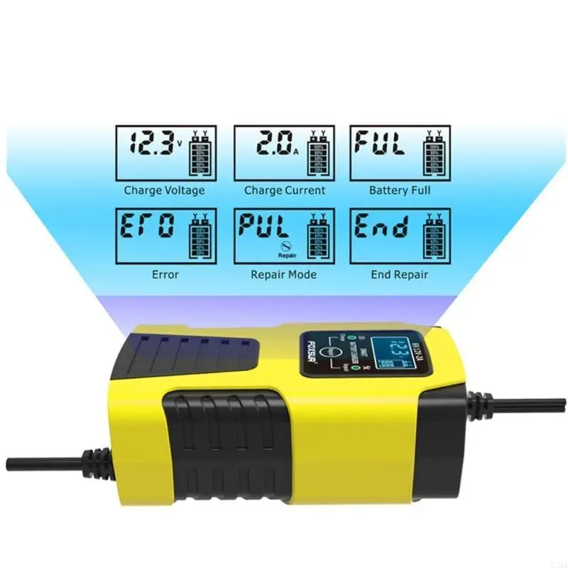 Fully-Automatic for Smart 12V 6V Battery Maintainer Trickle Char
Fully-Automatic for Smart 12V 6V Battery Maintainer Trickle Char