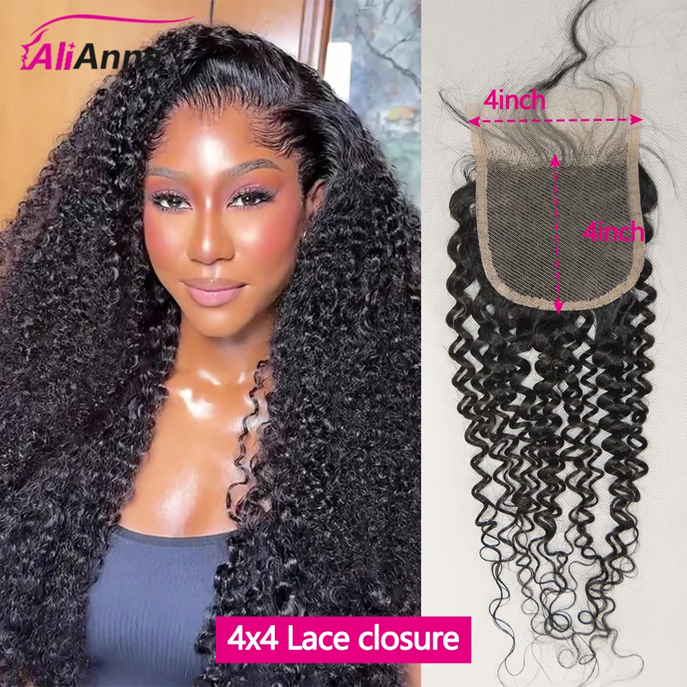 Curly 4X4 Lace Closure Human Hair Transparent Brazlian Hair Closure PrePlucked With Baby Hair Natural Hairline Fast Shipping
Curly 4X4 Lace Closure Human Hair Transparent Brazlian Hair Closure PrePlucked With Baby Hair Natural Hairline Fast Shipping