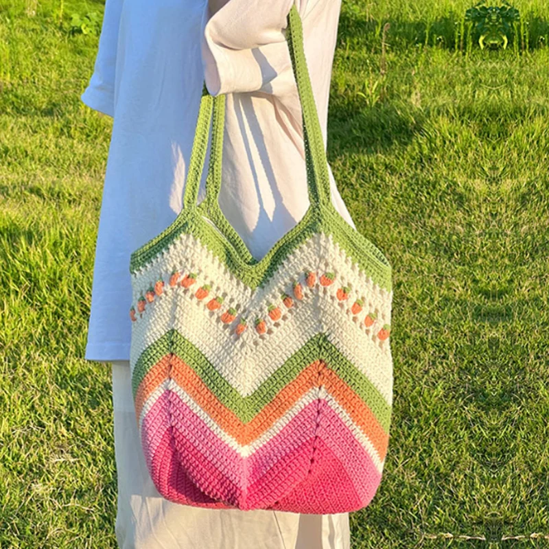 Large Capacity Hand Woven Women's Bag Fashion Three-Dimensional Flower Shoulder Bag Commuting Women Handbag
Large Capacity Hand Woven Women's Bag Fashion Three-Dimensional Flower Shoulder Bag Commuting Women Handbag