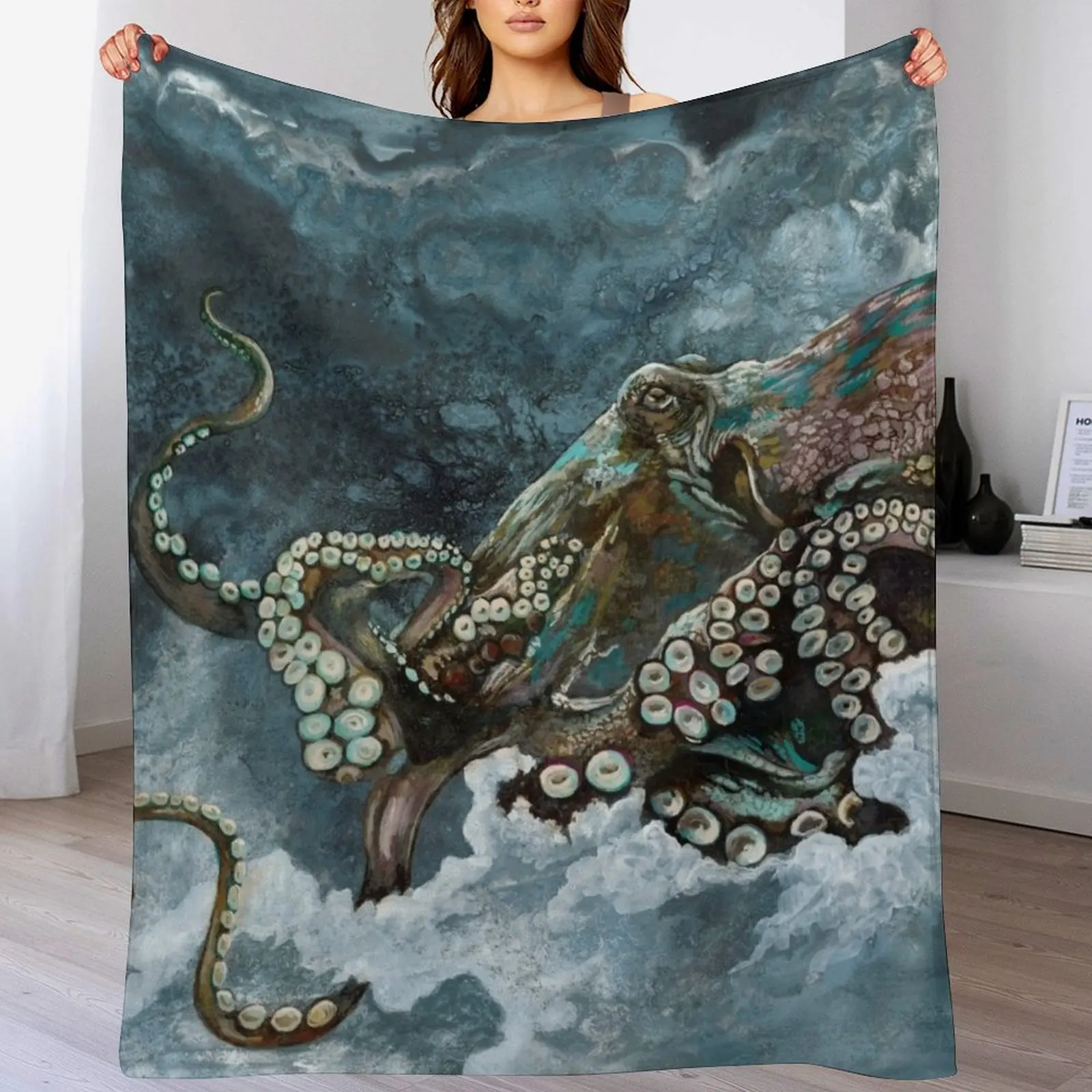Octopus Throw Blanket Blankets For Sofas heavy to sleep Moving for winter Blankets
Octopus Throw Blanket Blankets For Sofas heavy to sleep Moving for winter Blankets