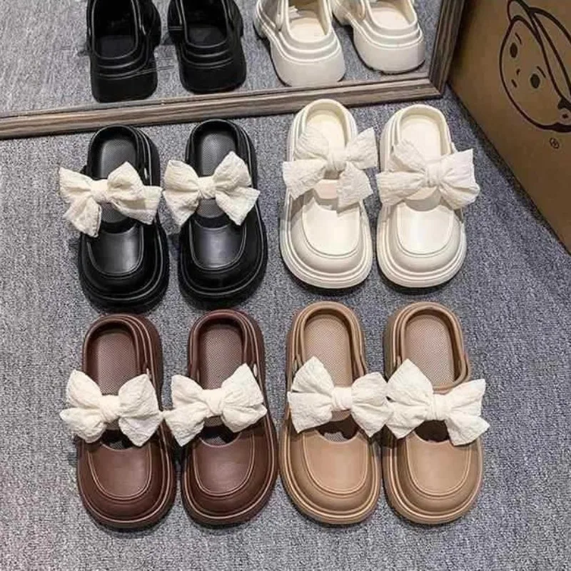 2026 New Summer Soft Outdoor Lightweight Casual Women's Sandals Fashion Bowknot Women's Slippers Non-slip Beach Shoes for Woman
2026 New Summer Soft Outdoor Lightweight Casual Women's Sandals Fashion Bowknot Women's Slippers Non-slip Beach Shoes for Woman