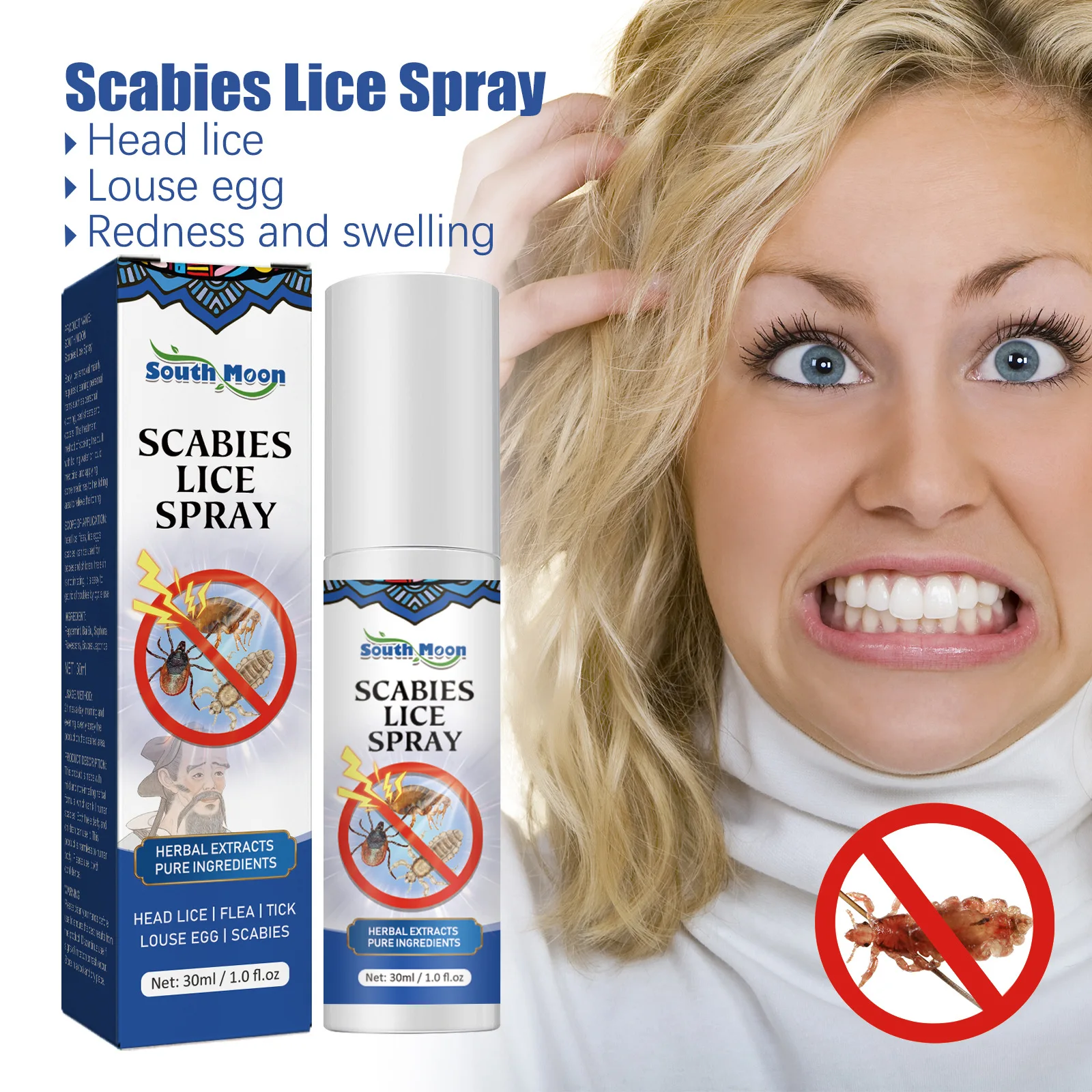 30ml Lices Removal Spray for Kids Rid Lice Sprays Lice Scaring Spray Hairs Repel Lices Daily Lice Prevention Conditioning Spray
30ml Lices Removal Spray for Kids Rid Lice Sprays Lice Scaring Spray Hairs Repel Lices Daily Lice Prevention Conditioning Spray