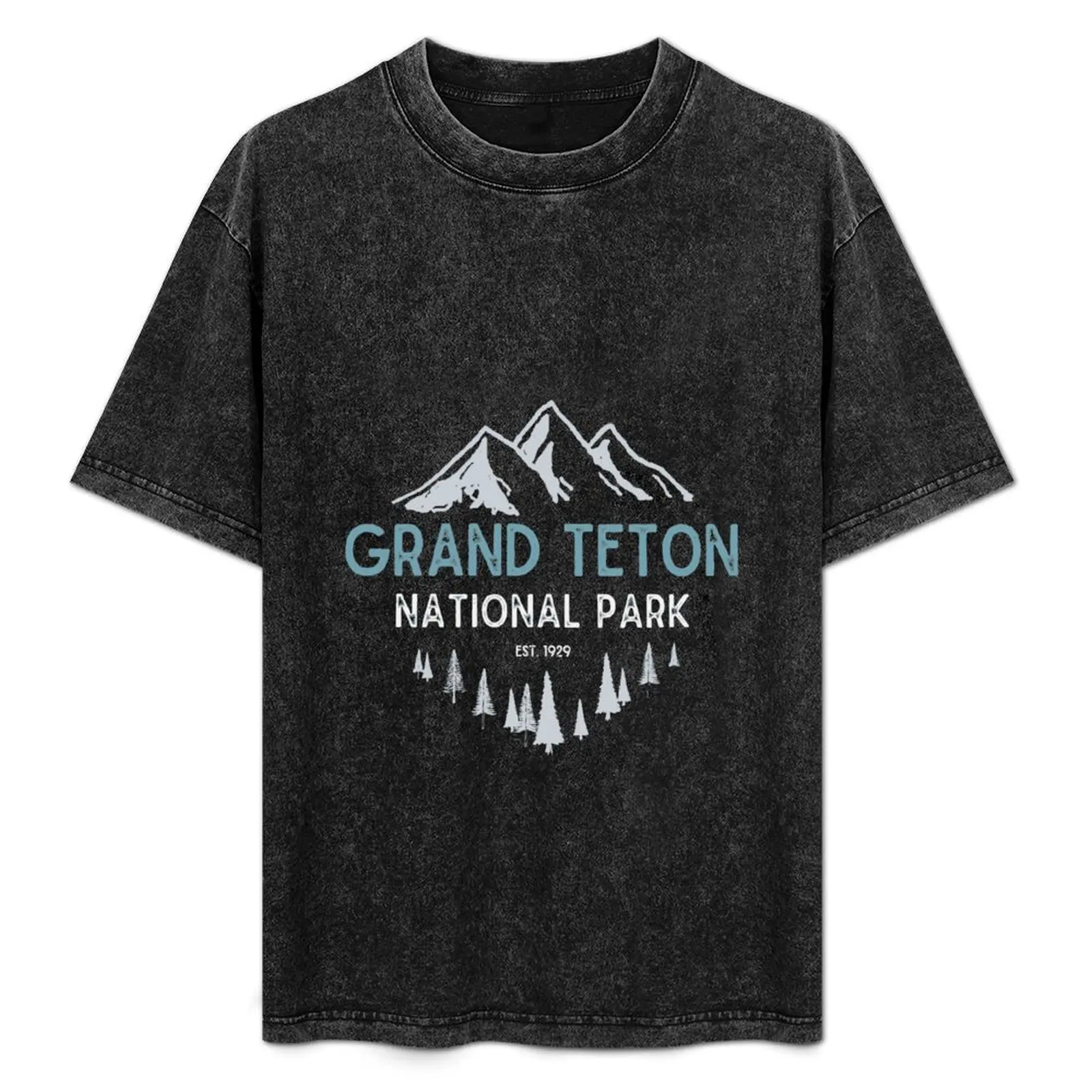 Grand Teton National Park Est 1929 Vintage National Park Wy T-Shirt Stain Resistant Casual Tee
Grand Teton National Park Est 1929 Vintage National Park Wy T-Shirt Stain Resistant Casual Tee