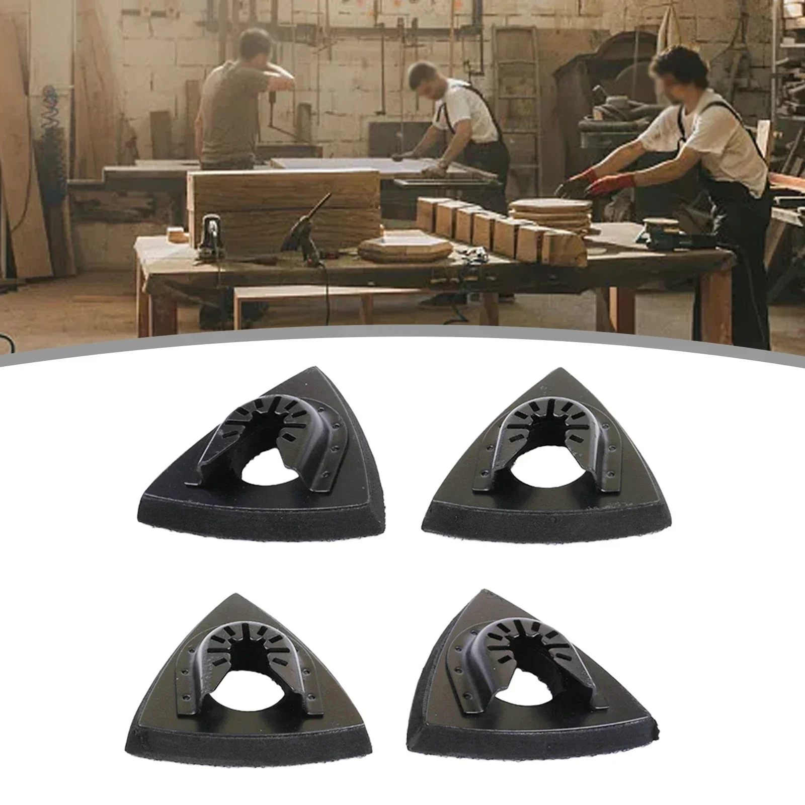 Sandpaper Sanding Pads Oscillating Polishing Power Tools Triangle Woodworking 4pcs Abrasives Commercial High Quality
Sandpaper Sanding Pads Oscillating Polishing Power Tools Triangle Woodworking 4pcs Abrasives Commercial High Quality