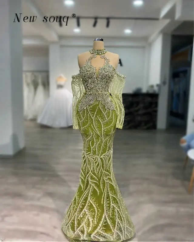 Яблочно-зеленые длинные платья русалки для выпускного вечера по индивидуальному заказу с открытыми плечами и блестящими кристаллами, элегантные вечерние свадебные платья для женщин
Яблочно-зеленые длинные платья русалки для выпускного вечера по индивидуальному заказу с открытыми плечами и блестящими кристаллами, элегантные вечерние свадебные платья для женщин