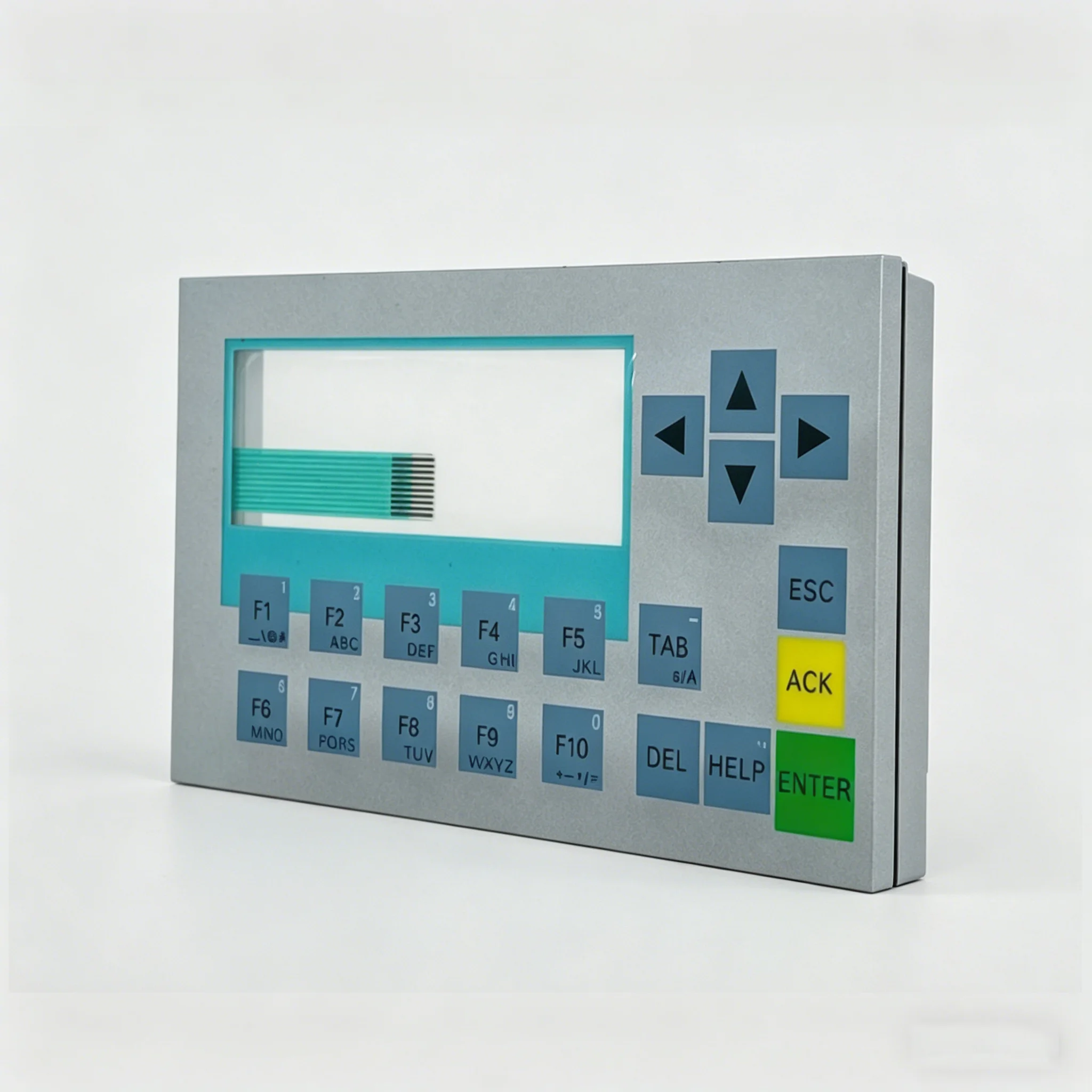 KP300 6AV6647-0AH11-3AX0 Membrane Keypad, Replacement Touch Button Film for Basic Mono PN, Waterproof Industrial Control Panel
KP300 6AV6647-0AH11-3AX0 Membrane Keypad, Replacement Touch Button Film for Basic Mono PN, Waterproof Industrial Control Panel
