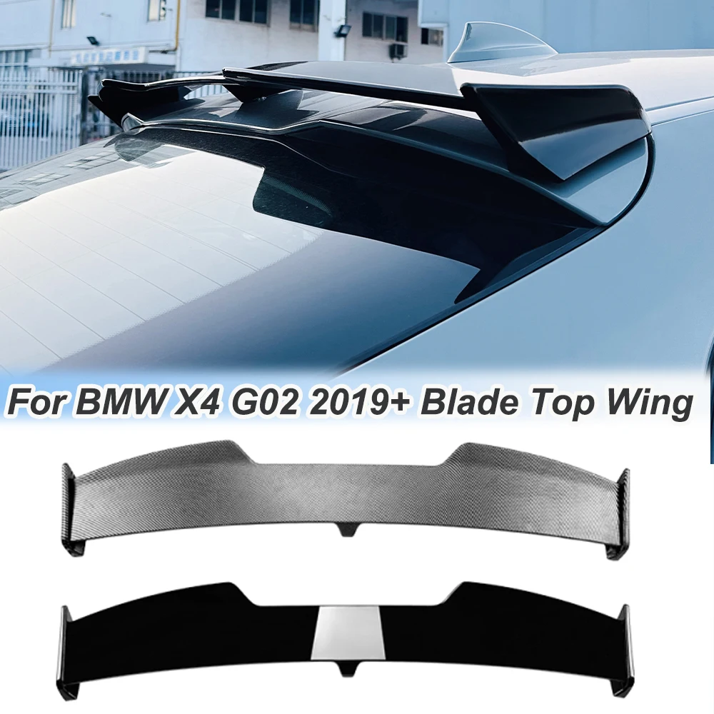 For BMW X4 G02 2019+ Stereoscopic Blade Top Tail Wing Spoiler Rear Trunk Wing Exterior Protection Modification High Quality
For BMW X4 G02 2019+ Stereoscopic Blade Top Tail Wing Spoiler Rear Trunk Wing Exterior Protection Modification High Quality