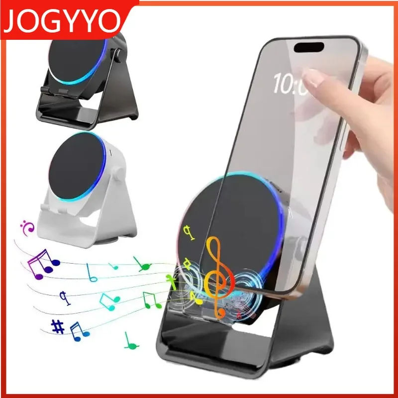 New Wireless Sensor Phone Stand Induction Stereo Speaker 4-in-1 USB Charging Magnetic Phone Stand 360 ° Adjustable Speaker
New Wireless Sensor Phone Stand Induction Stereo Speaker 4-in-1 USB Charging Magnetic Phone Stand 360 ° Adjustable Speaker
