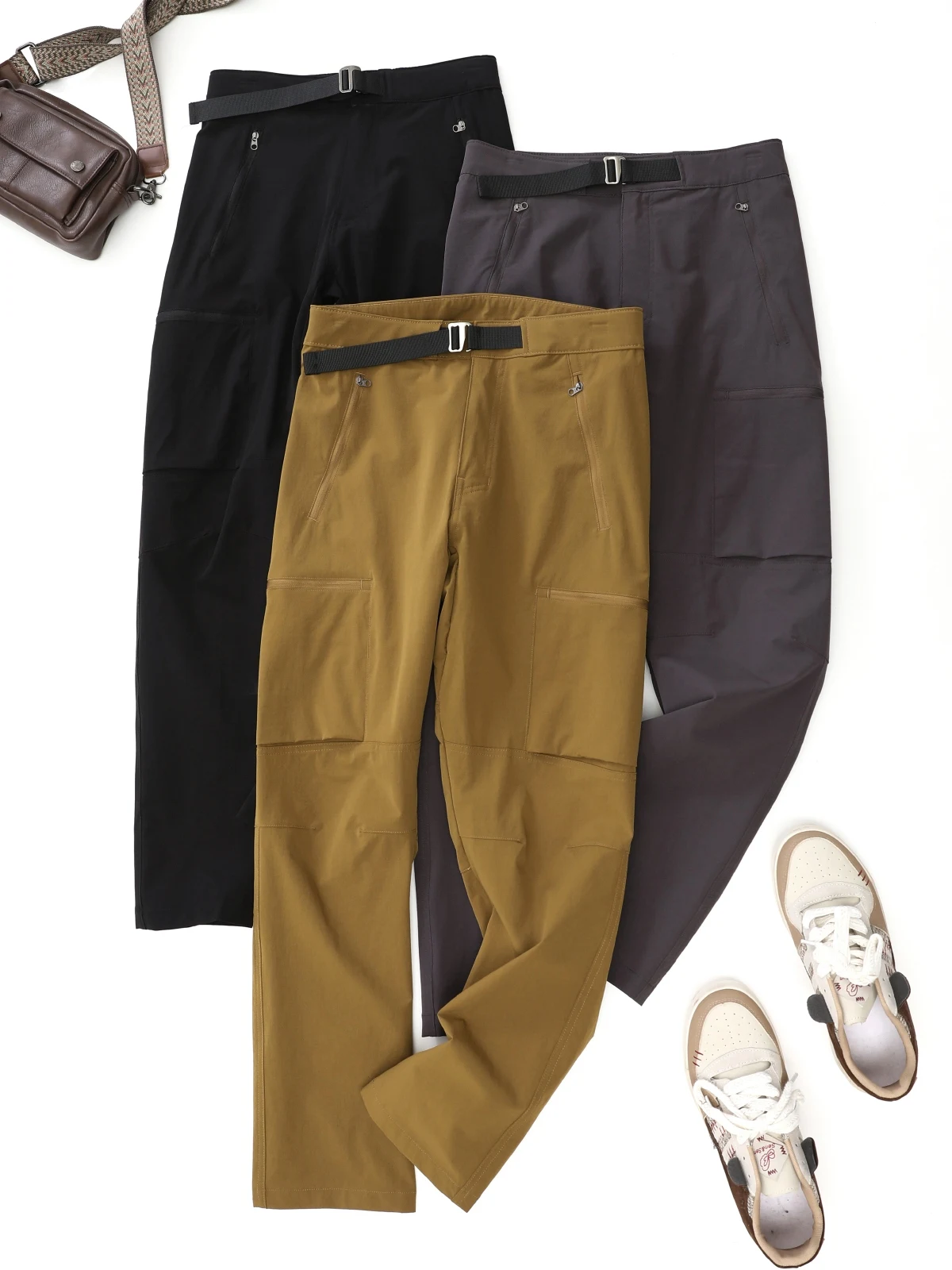 Мужские легкие ветрозащитные быстросохнущие брюки карго для активного отдыха, дышащие повседневные длинные брюки, новая тонкая модель для весны и осени
Мужские легкие ветрозащитные быстросохнущие брюки карго для активного отдыха, дышащие повседневные длинные брюки, новая тонкая модель для весны и осени