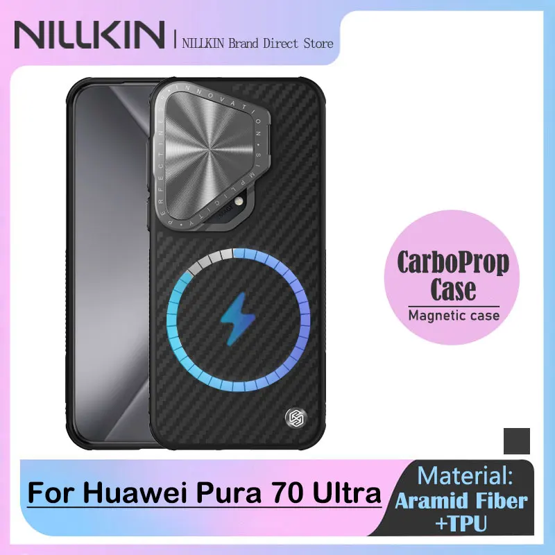 Магнитный чехол NILLKIN для Huawei Pura 70 Ultra, подставка для объектива, защитная крышка откидной камеры, задняя крышка для Pura 70 Pro, 70 Pro+
Магнитный чехол NILLKIN для Huawei Pura 70 Ultra, подставка для объектива, защитная крышка откидной камеры, задняя крышка для Pura 70 Pro, 70 Pro+