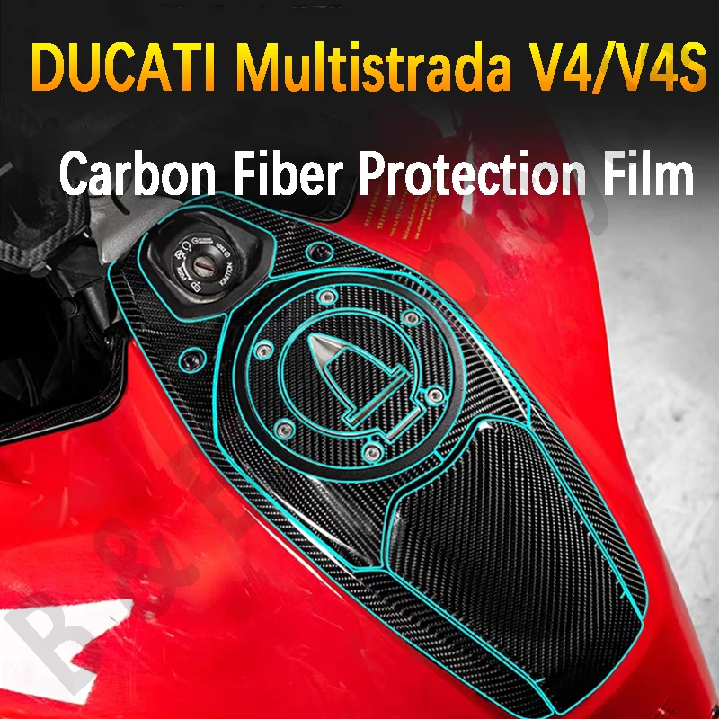 For Ducati Multistrada V4 Sticker Carbon Fiber Sticker Decorative Waterproof for Ducati Multistrada V4S Protective Sticker
For Ducati Multistrada V4 Sticker Carbon Fiber Sticker Decorative Waterproof for Ducati Multistrada V4S Protective Sticker