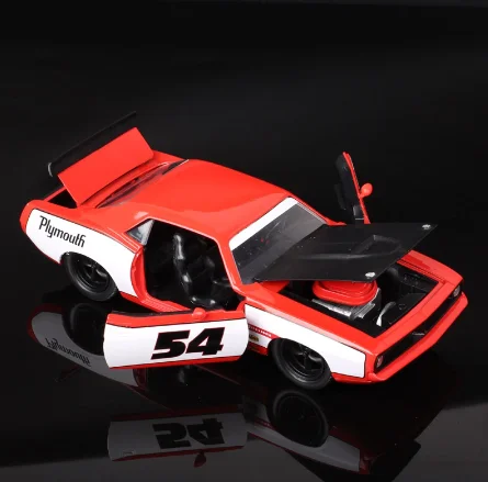 1:24 1973 Plymouth Barracuda High Simulation Diecast Car Metal Alloy Model Car Children's toys collection gifts J290
1:24 1973 Plymouth Barracuda High Simulation Diecast Car Metal Alloy Model Car Children's toys collection gifts J290
