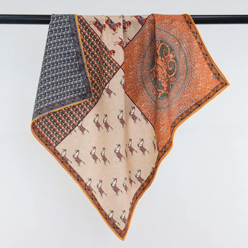 Silk Wool Scarf 65CM Two Faced Scarves Luxury Designers Shawls Head Bag Accessories Hand Rolled Bandanas Neck Hair Decoration
Silk Wool Scarf 65CM Two Faced Scarves Luxury Designers Shawls Head Bag Accessories Hand Rolled Bandanas Neck Hair Decoration