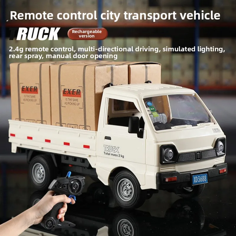 1:16 грузовик с дистанционным управлением, имитация фургона с дистанционным управлением, модель спрея, детские развивающие игрушки-автомобили
1:16 грузовик с дистанционным управлением, имитация фургона с дистанционным управлением, модель спрея, детские развивающие игрушки-автомобили