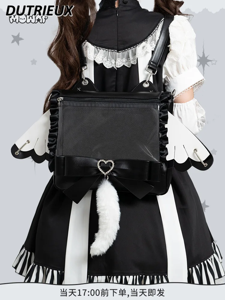 Japanese Style Original Sweet and Cute Lolita Crossbody Handheld Shoulder Bag Fashion Casual Elegant Women's Bags 2025 New
Japanese Style Original Sweet and Cute Lolita Crossbody Handheld Shoulder Bag Fashion Casual Elegant Women's Bags 2025 New