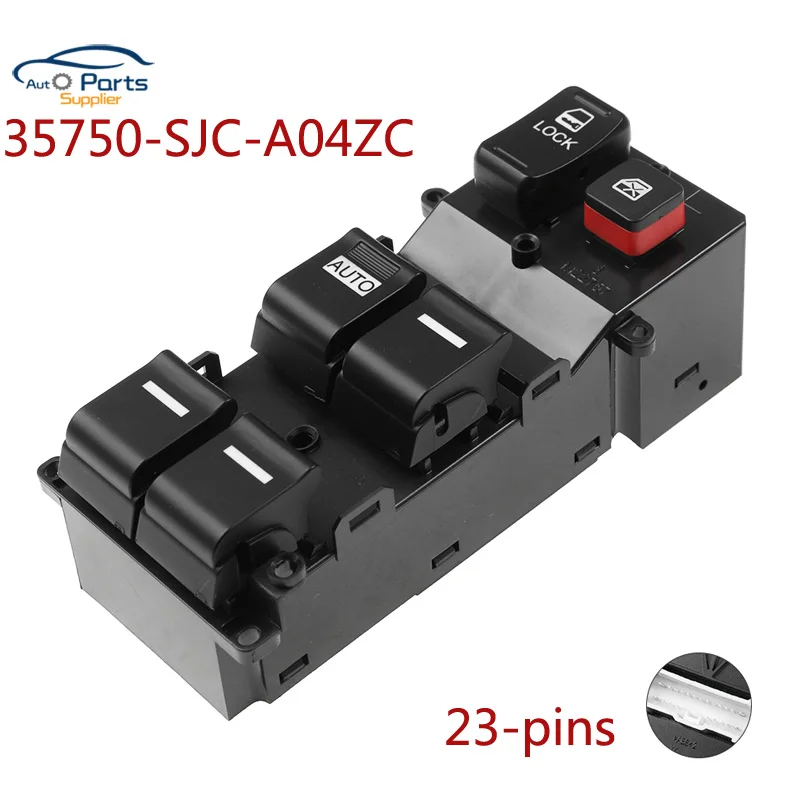 New 35750-SJC-A04ZC Power Window Switch For Honda Ridgeline 2009-2014 35750SJCA04ZC 35750SJCA03ZA
New 35750-SJC-A04ZC Power Window Switch For Honda Ridgeline 2009-2014 35750SJCA04ZC 35750SJCA03ZA