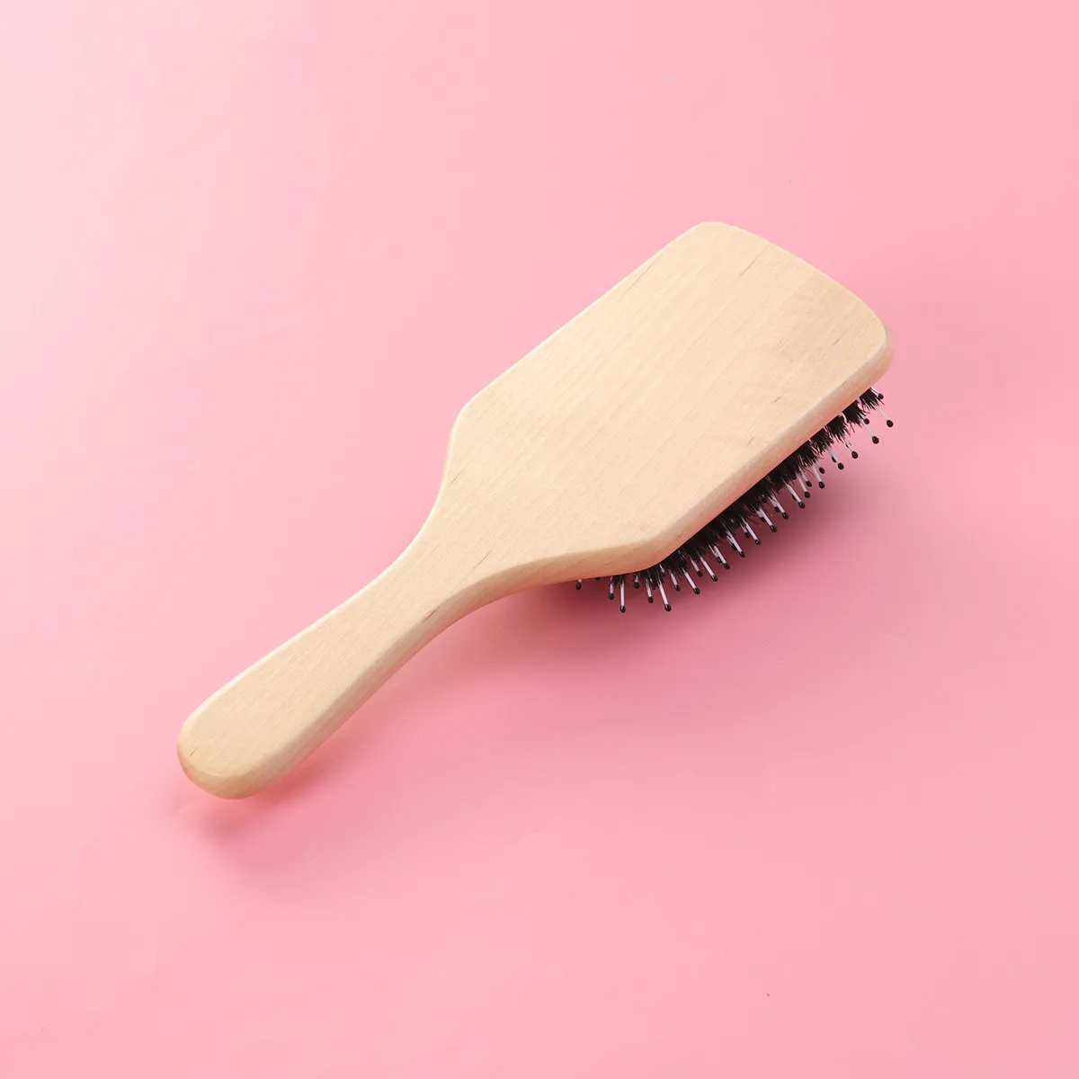 Boar Bristle Hair Brush Paddle Wooden Styling Hairbrush for Thin Fine Normal Hair Prevents Static Breakage
Boar Bristle Hair Brush Paddle Wooden Styling Hairbrush for Thin Fine Normal Hair Prevents Static Breakage