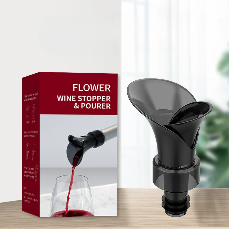 Petal Red Wine Vacuum Fresh-keeping Plug Wine Pouring Device 2 Combination Decanting Fast Wine Inducer
Petal Red Wine Vacuum Fresh-keeping Plug Wine Pouring Device 2 Combination Decanting Fast Wine Inducer
