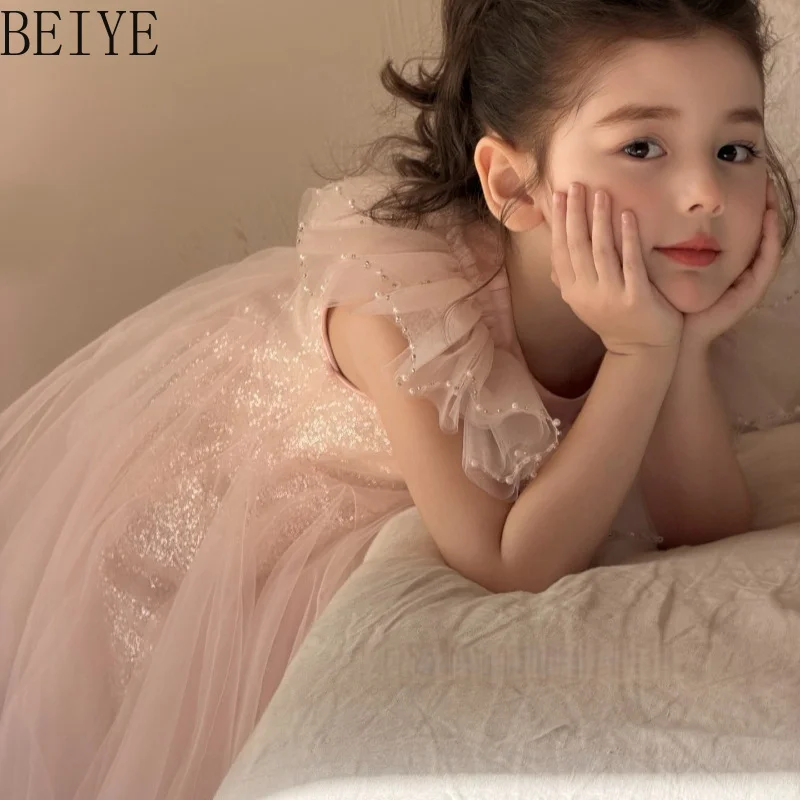 Summer Light Luxury Girls' Dress Sequined Sleeveless Princess Dress Children's Birthday Banquet Piano Performance Dress
Summer Light Luxury Girls' Dress Sequined Sleeveless Princess Dress Children's Birthday Banquet Piano Performance Dress