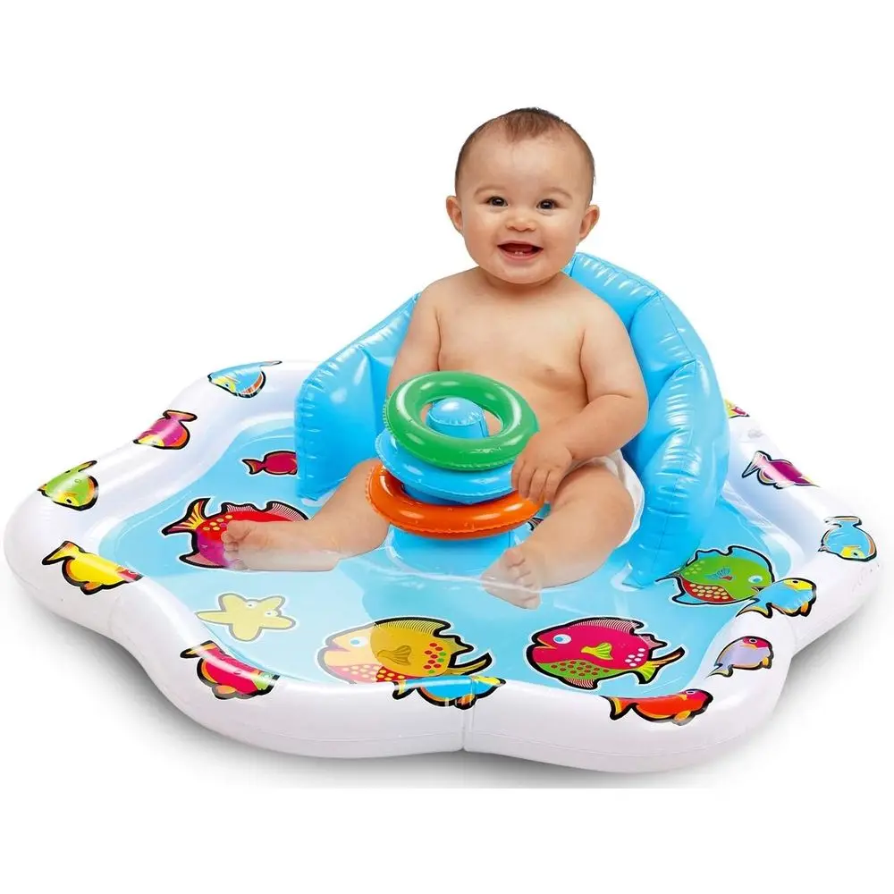 Baby Splash Pad with Iatable Backrest and Stackable Ring Toys – Sensory Water Play Mat or Inants and Toddlers – Summer Outdoor u
Baby Splash Pad with Iatable Backrest and Stackable Ring Toys – Sensory Water Play Mat or Inants and Toddlers – Summer Outdoor u
