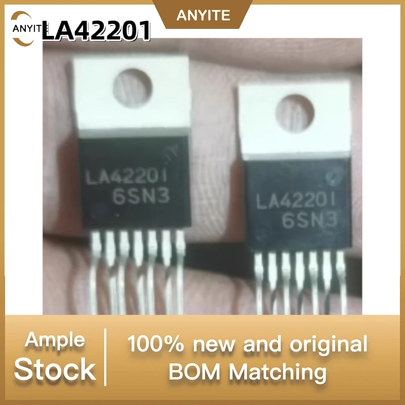 НОВЫЙ 10 шт./лот LA42201 TO220-7
НОВЫЙ 10 шт./лот LA42201 TO220-7