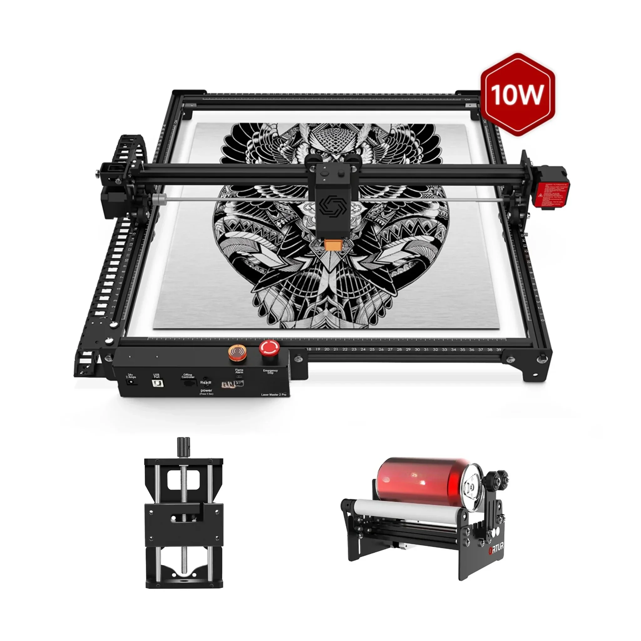 LM2 Pro S2 LU2-10A 10W Desktop Laser Engraver For Wood Paper Leather DIY Engraving And Cutting Projects
LM2 Pro S2 LU2-10A 10W Desktop Laser Engraver For Wood Paper Leather DIY Engraving And Cutting Projects