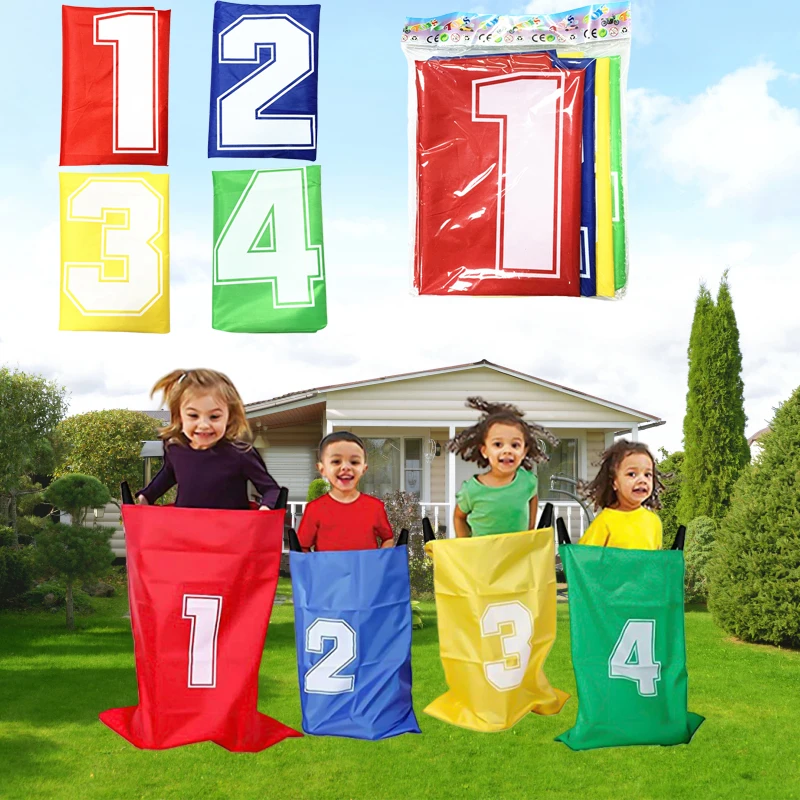 4pcs Kangaroo Jumping Bag Sack Race Games Parent-child Interactive Sense Training Kids Preschool Toys 4Pcs Fun Outdoor Sports
4pcs Kangaroo Jumping Bag Sack Race Games Parent-child Interactive Sense Training Kids Preschool Toys 4Pcs Fun Outdoor Sports
