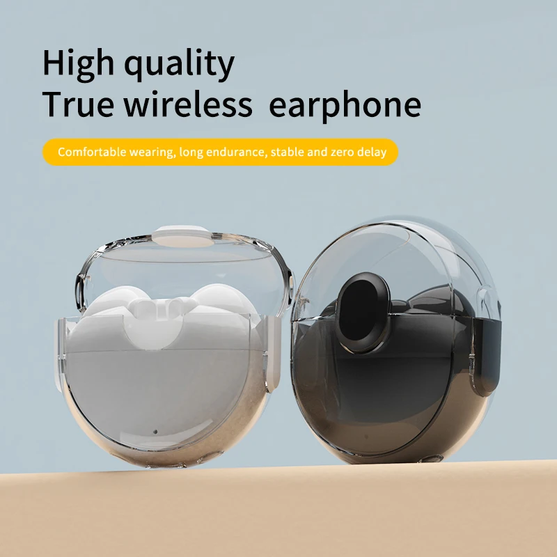 PCY L12S Semi Transparent Wireless Bluetooth Earphones Outdoor Sports Noise Reducing Ultra Long Battery Life Wireless Earphones
PCY L12S Semi Transparent Wireless Bluetooth Earphones Outdoor Sports Noise Reducing Ultra Long Battery Life Wireless Earphones