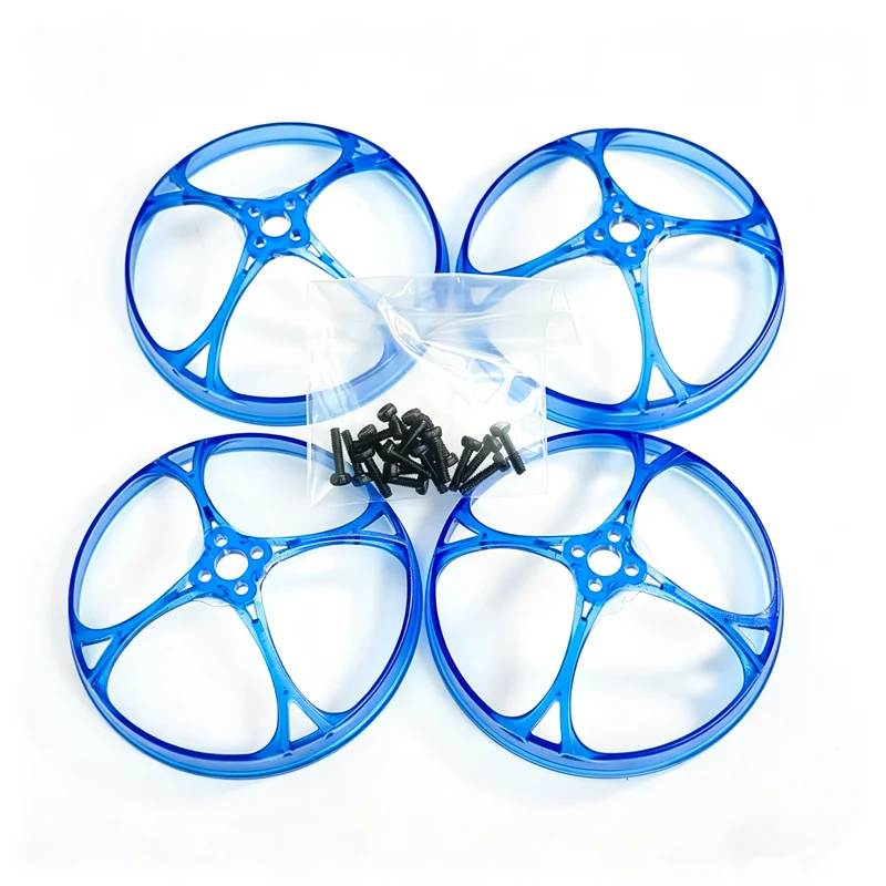 2" Prop Guard Protective Ring, Blue, 3.28g Each, with M2 Screws, 4 Pack for Tiny Whoop
2" Prop Guard Protective Ring, Blue, 3.28g Each, with M2 Screws, 4 Pack for Tiny Whoop
