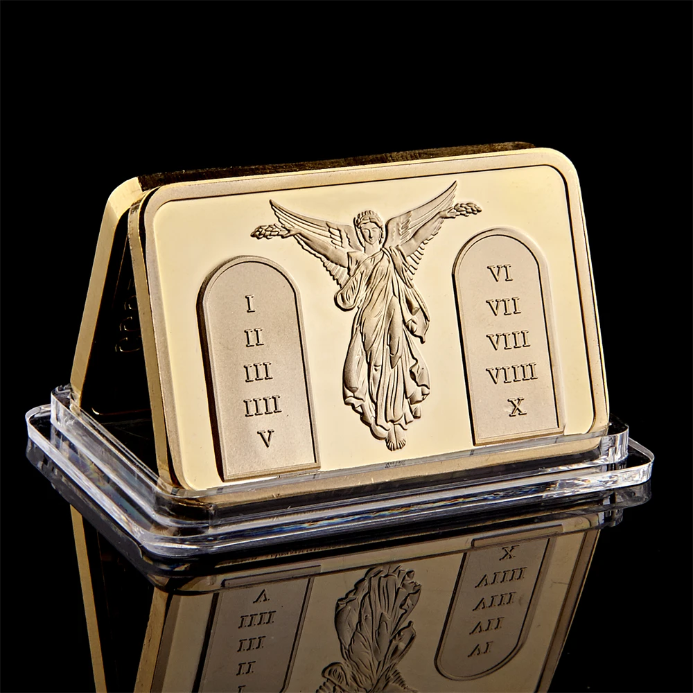 Christ Good Friday Jesus And Angel Bullion Bar Souvenir 1OZ Gold Bar For Christian Gifts With Capsule
Christ Good Friday Jesus And Angel Bullion Bar Souvenir 1OZ Gold Bar For Christian Gifts With Capsule