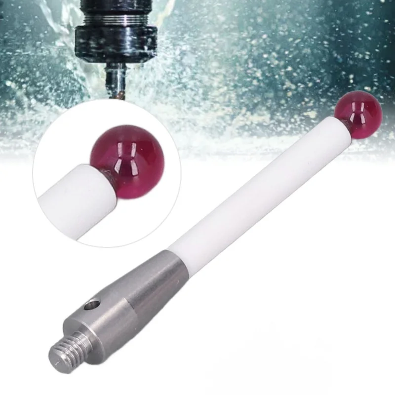 CMM Probe Stylus Stainless Steel And Ceramic Stem 6mm Ball CMM Touch Probe Tool With M4 Thread
CMM Probe Stylus Stainless Steel And Ceramic Stem 6mm Ball CMM Touch Probe Tool With M4 Thread
