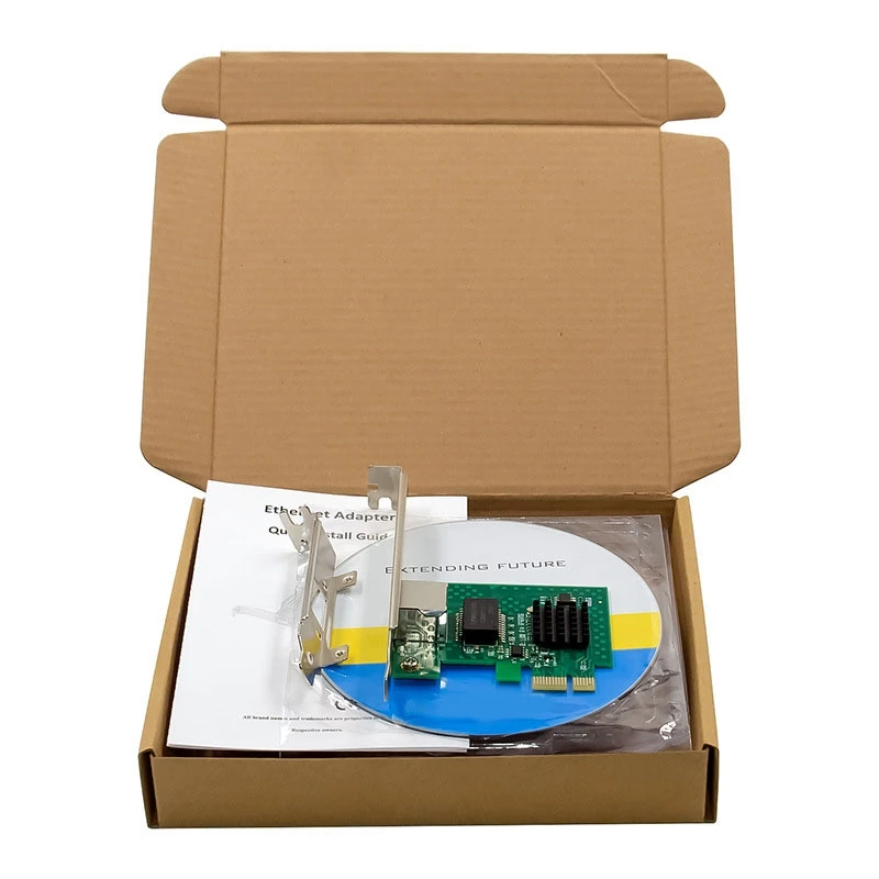 PCI-E X1 Single Power Port 2.5G Ethernet Network Adapter Gigabit Server Multifunction PCI-E NIC Green
PCI-E X1 Single Power Port 2.5G Ethernet Network Adapter Gigabit Server Multifunction PCI-E NIC Green