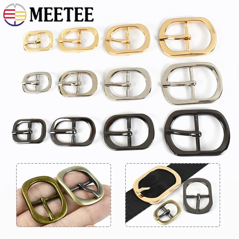 5Pcs Meetee 25mm Metal Pin Buckle Adjustable Clasp for Belt Bag Webbing Shoes Hook DIY Hardware Sewing Leather Craft Accessories
5Pcs Meetee 25mm Metal Pin Buckle Adjustable Clasp for Belt Bag Webbing Shoes Hook DIY Hardware Sewing Leather Craft Accessories