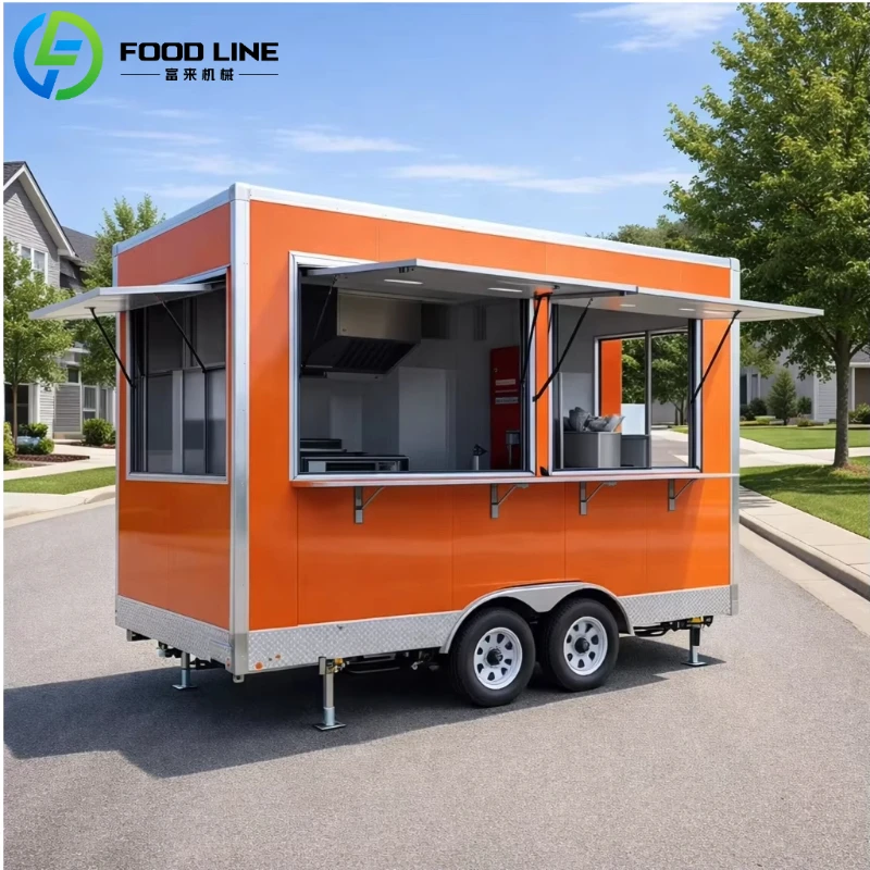 Customized New Concession Stand Retro Food Trailer Mobile Fast Food Cart Design Fryer Kitchen Vintage Restaurant Food Truck
Customized New Concession Stand Retro Food Trailer Mobile Fast Food Cart Design Fryer Kitchen Vintage Restaurant Food Truck